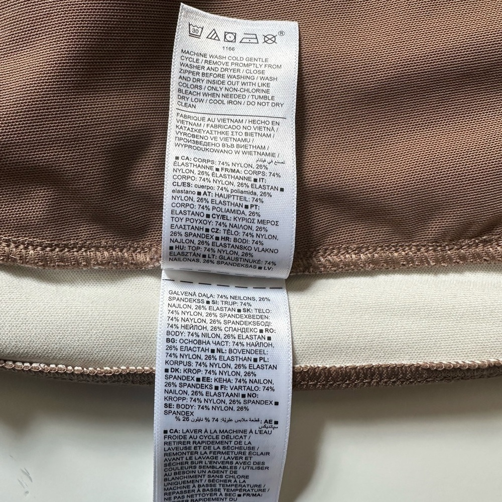 Athleta Brown and White Joggers with Sporty Stripes Size L - Picture 14 of 15